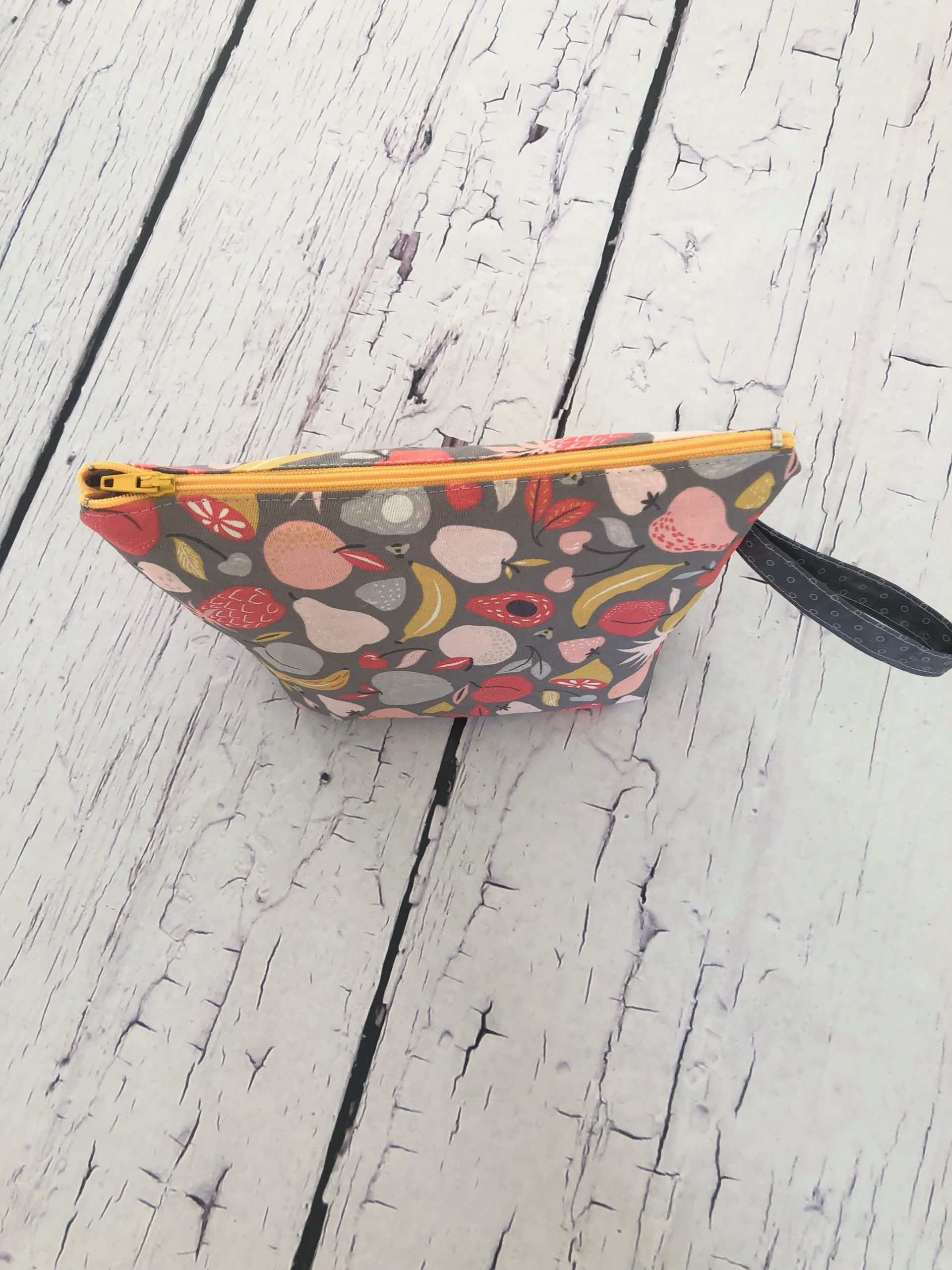 trousse doublée pour l'école, trousse de toilette